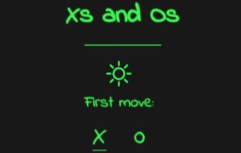 Xs and Os game preview